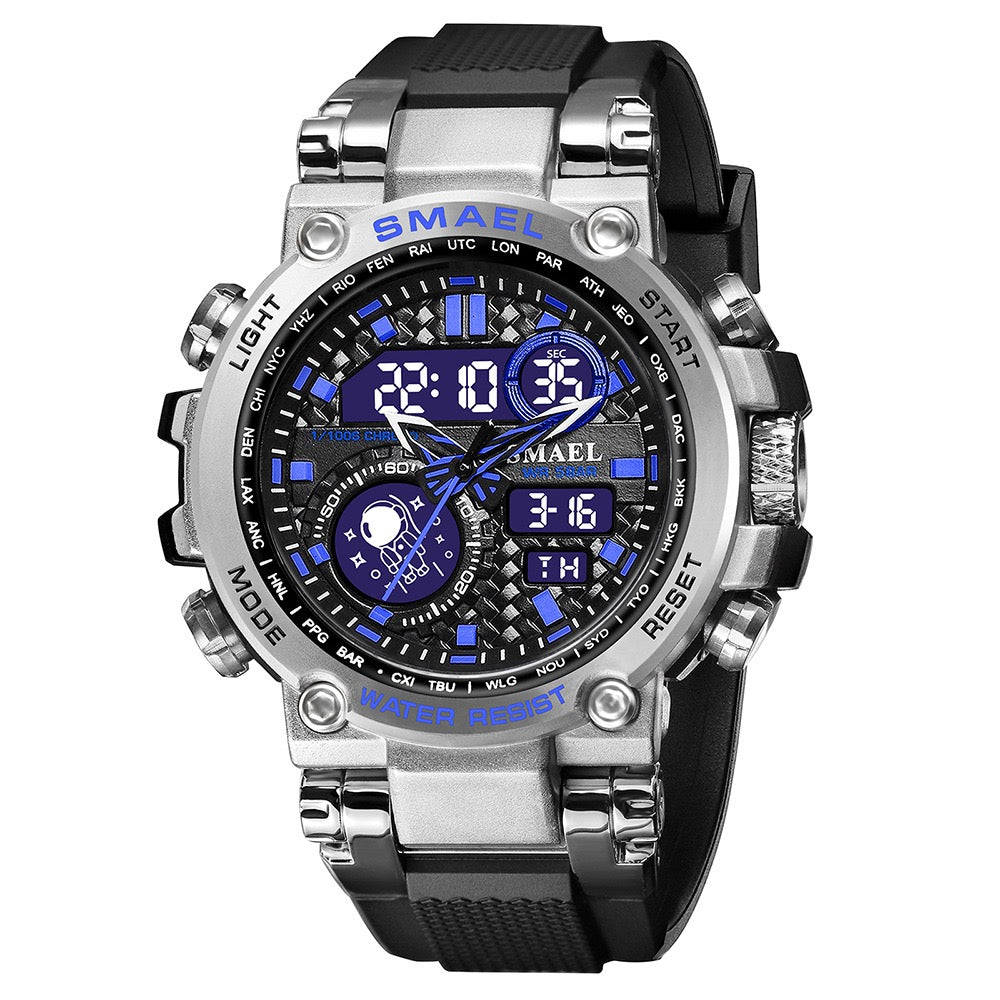 Luxury Men Sport Watches Waterproof Automatic Mechanical Wristwatch Y2K Gold Silver Black