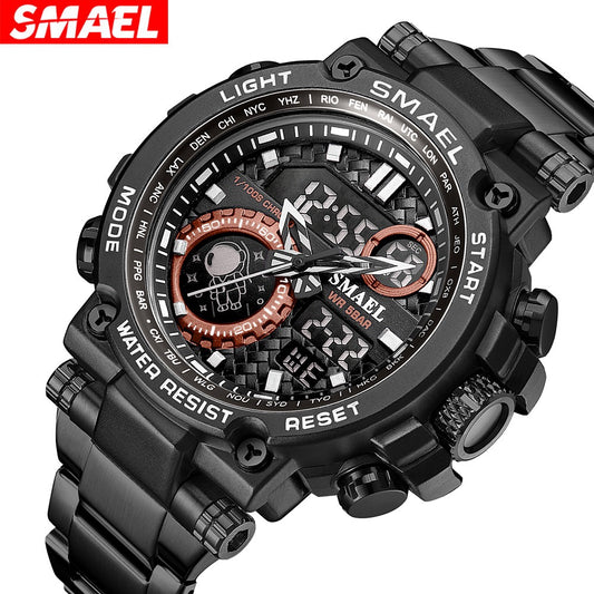 Luxury Men Sport Watches Waterproof Automatic Mechanical Wristwatch Y2K Gold Silver Black