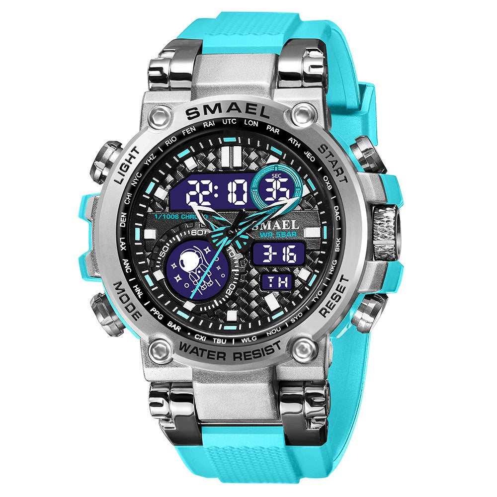 Luxury Men Sport Watches Waterproof Automatic Mechanical Wristwatch Y2K Gold Silver Black