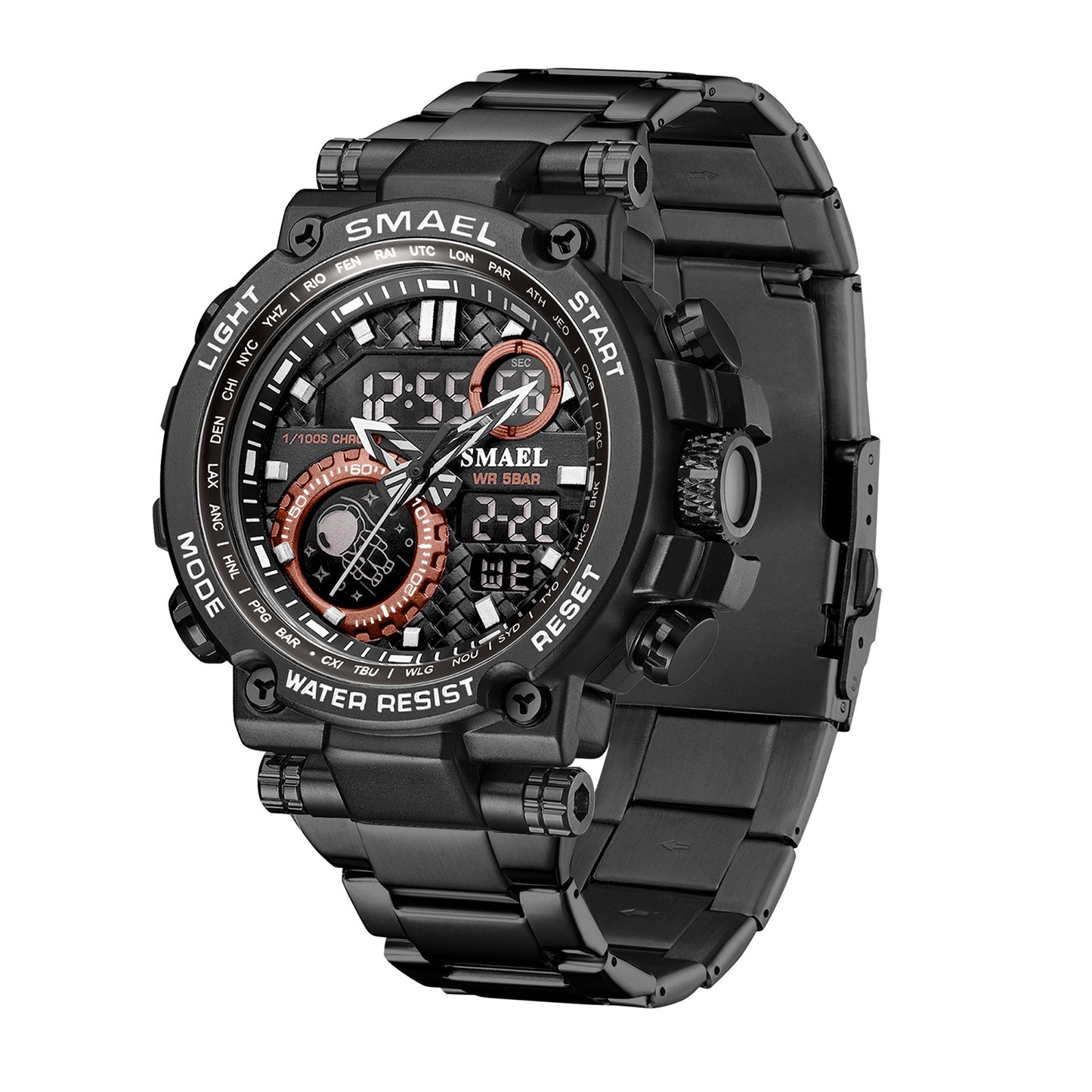 Luxury Men Sport Watches Waterproof Automatic Mechanical Wristwatch Y2K Gold Silver Black