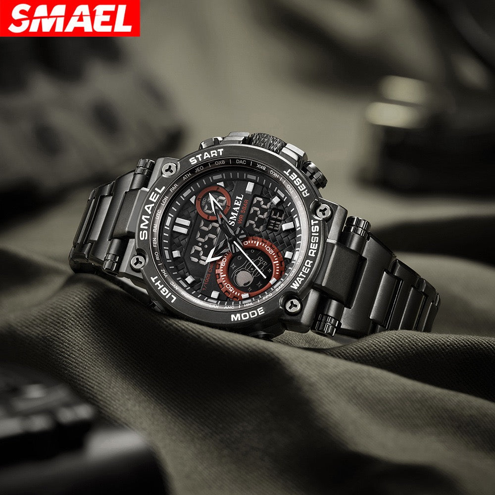 Luxury Men Sport Watches Waterproof Automatic Mechanical Wristwatch Y2K Gold Silver Black