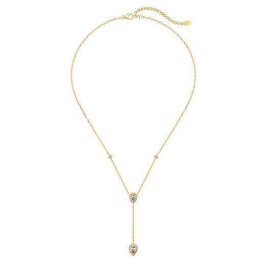 coco 18K Plated Gold zircon Necklace Lucky For Women Daily Wear Waterproof AlhambraFour-leaf clover